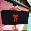 Popular AMI PARIS Beach Towel Colorful Bath Towels For Girl Microfiber Quick Dry Sand Free Beach Yoga Spa Gym Pool