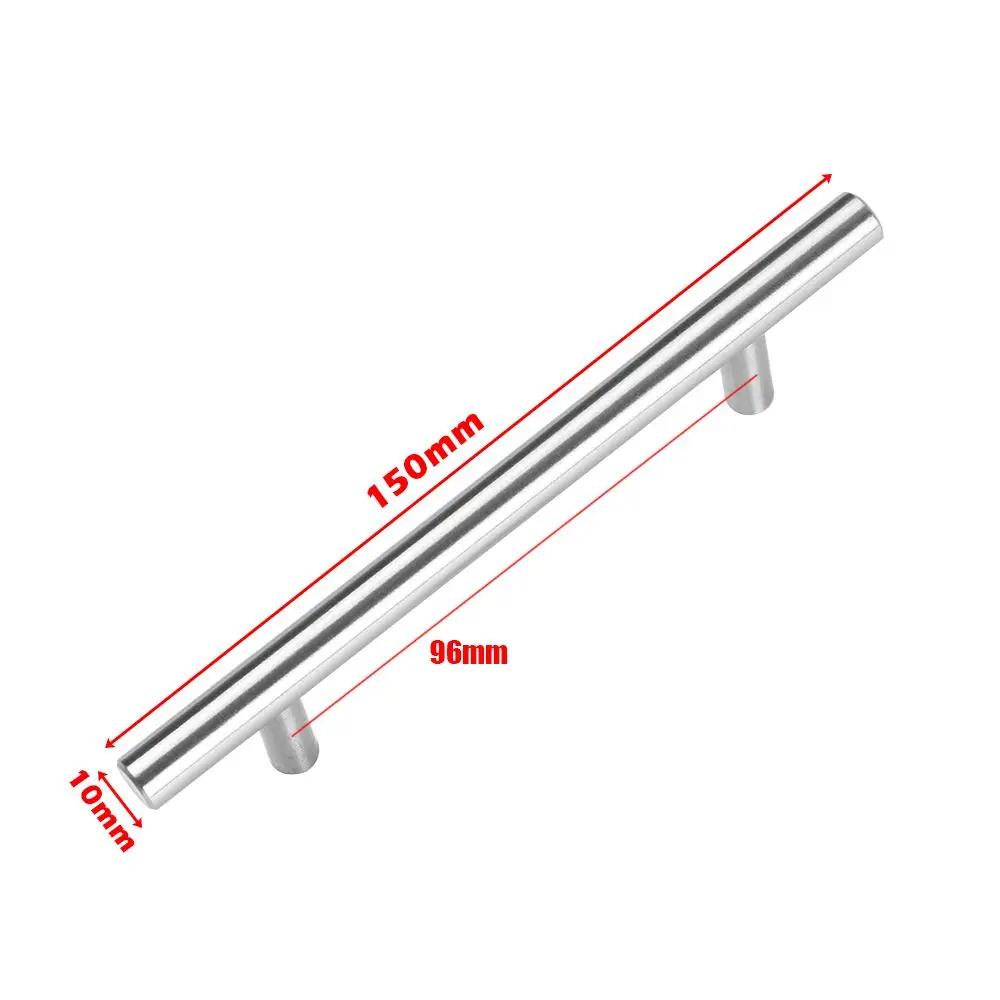 1Pc Cupboard Useful Hardware Furniture Component Drawer Wardrobe Pulls Door Knobs T-Bar Handle  Stainless Steel  Knobs