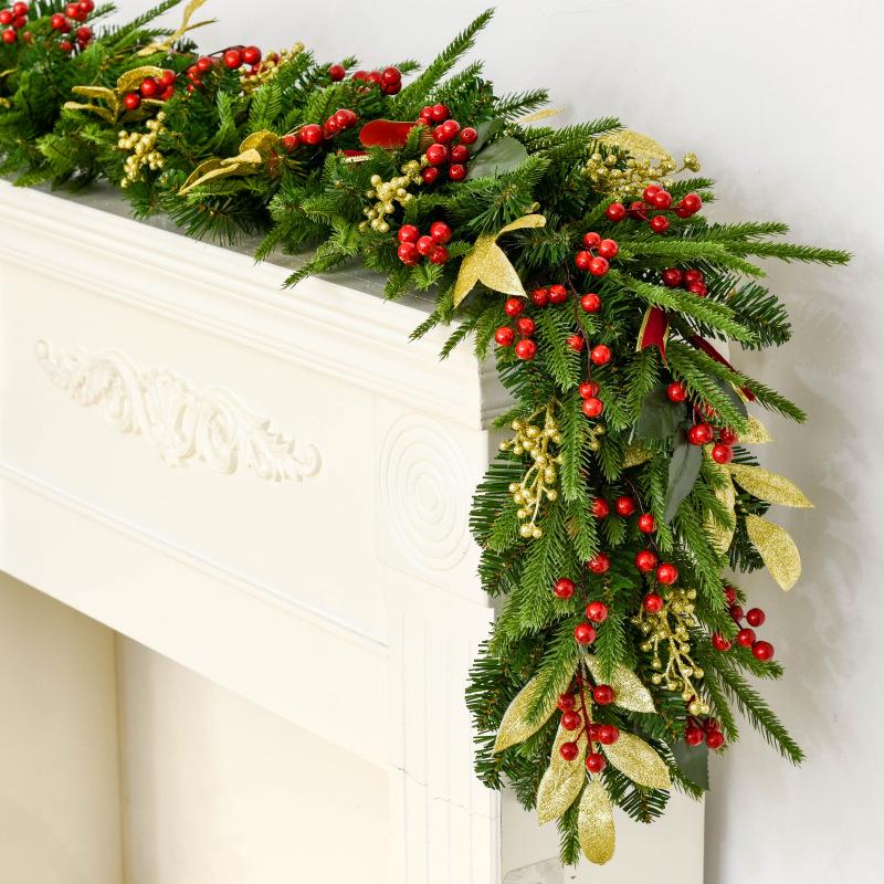 2.7m Christmas Garland for Decoration - Tree, Wreath, Wall, Door Hanging, Hotel, Shopping Mall Display