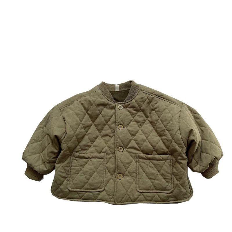 

Детский стеганый хлопковый костюм в корейском стиле, коллекция осень/зима – модный стиль мори для мальчиков и девочек 130 (115-135 cm)