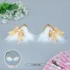 Handmade Plush Cat Ear Hair Clip Women Sweet Kawaii Lolita Accessory In Multiple Colors