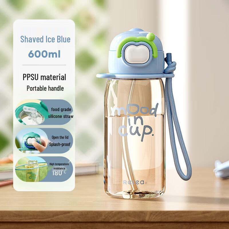 RELEA Keyue Insulated Children s Straw Bottle