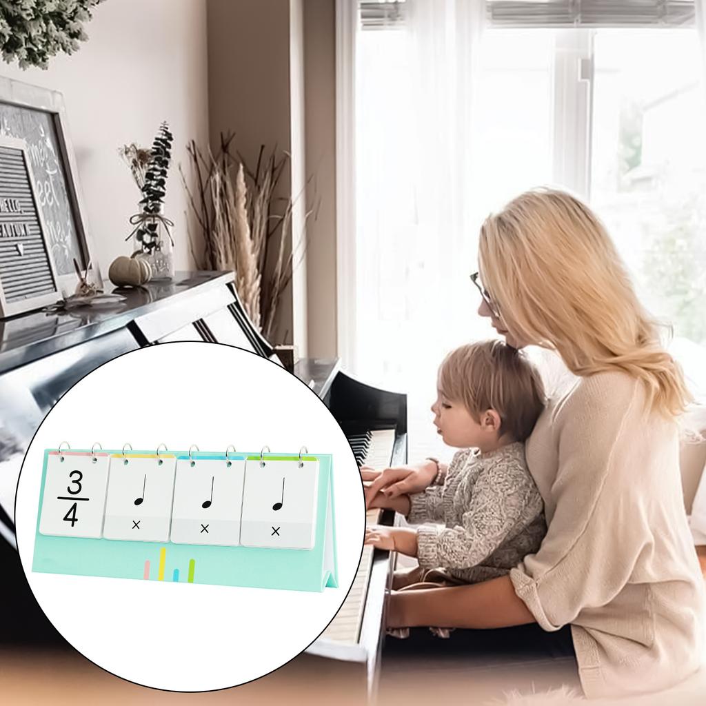 Rhythm Flashcard Note Training Card Piano Rhythm Training Cards Music Teaching Props Music Rhythm Learning Tools