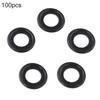 Oil Drain Plug Seal Car Engine 100pcs 097-119 3536966 Abrasion Resistance Black Car Accessories Oil Pan Gasket