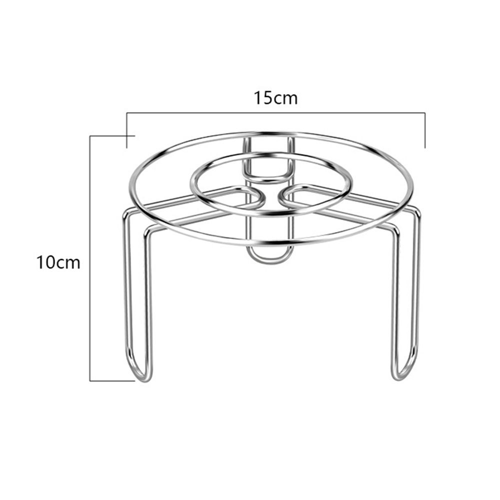 Stainless Steel Skewer Holder Vertical Barbecue Skewer Bracket for Air Fryer Accessory