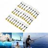 20/30pc Sea Fishing Tackle Kit Connector Swivels Float Bobber Stops Space Beans Rolling Bearing Snaps for Hook Lures Accessories