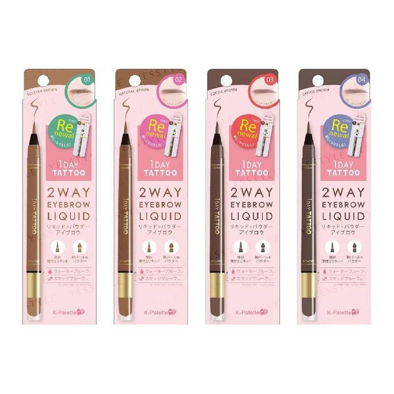 K-Palette - 1 Day Tattoo 2 Way Eyebrow Liquid