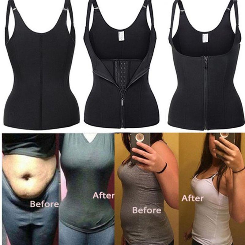 Women Shaper Body Shapewear Waist Training Trainer Cincher Underbust Vest Corset