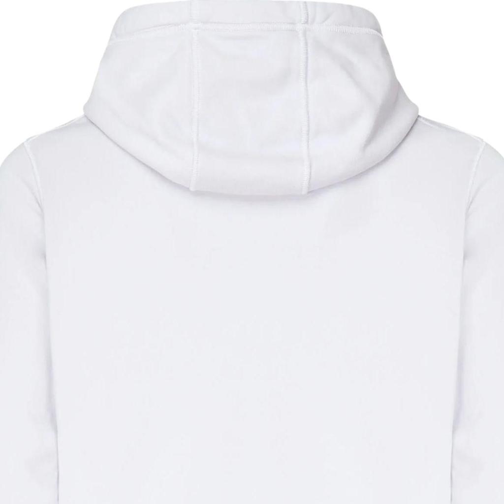 Stone Island Ss25 Solid Color Hooded Long Sleeve Sweatshirt Men sweatshirt White K1S156100045S0051V0088