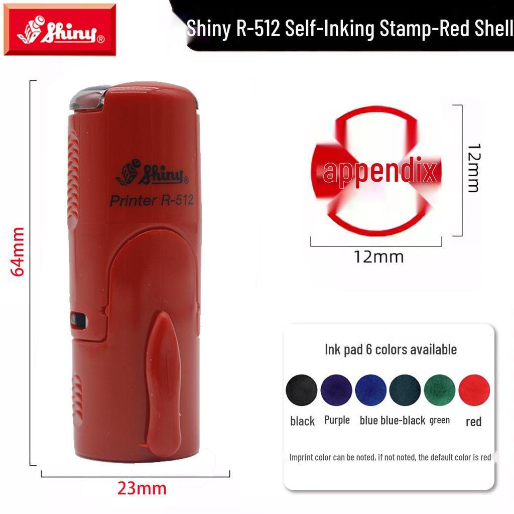 Sigiliu personalizat auto-tușant pentru semnătură cu finisaj lucios