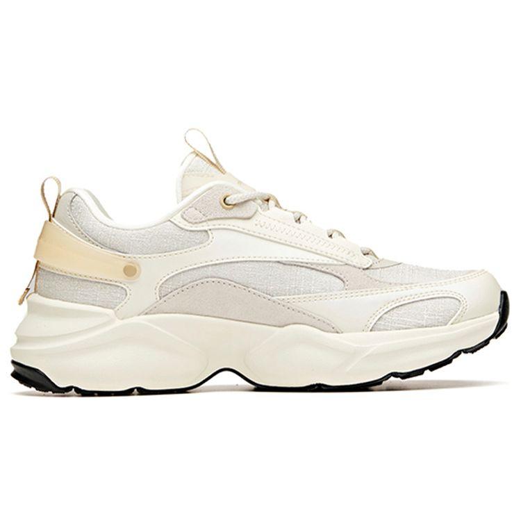 Anta Low Top Sports Casual Shoes Women Sneakers Light-Beige 922118881-1