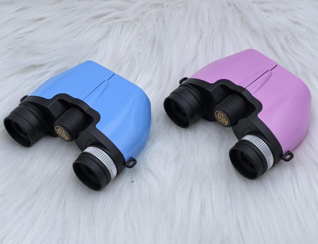8x22 Multicolor Compact HD High Magnification Binoculars for Travel, Concerts, and Mountaineering