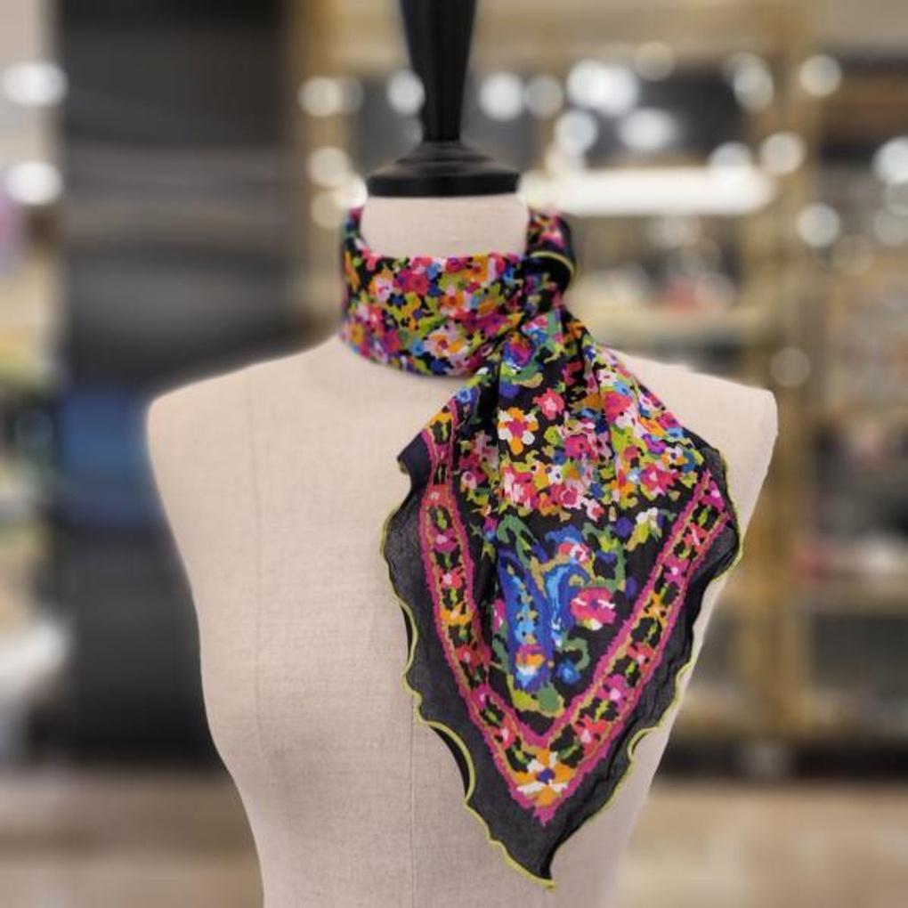 Asamyeon Petite Scarf E22S2CO106 ES Oil Painting