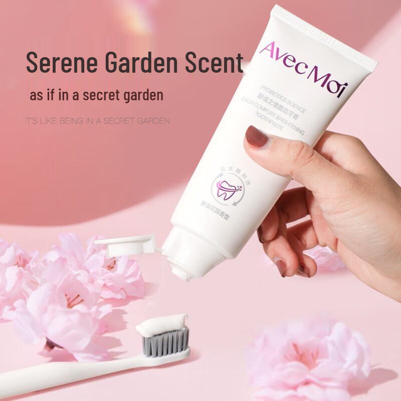 Avec Moi Serene Realm Toothpaste & Probiotic Mouthwash Set