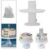 2 In 1 Surprise Popping Cake Stand Kids Birthday Cake Holder With Pull-ring