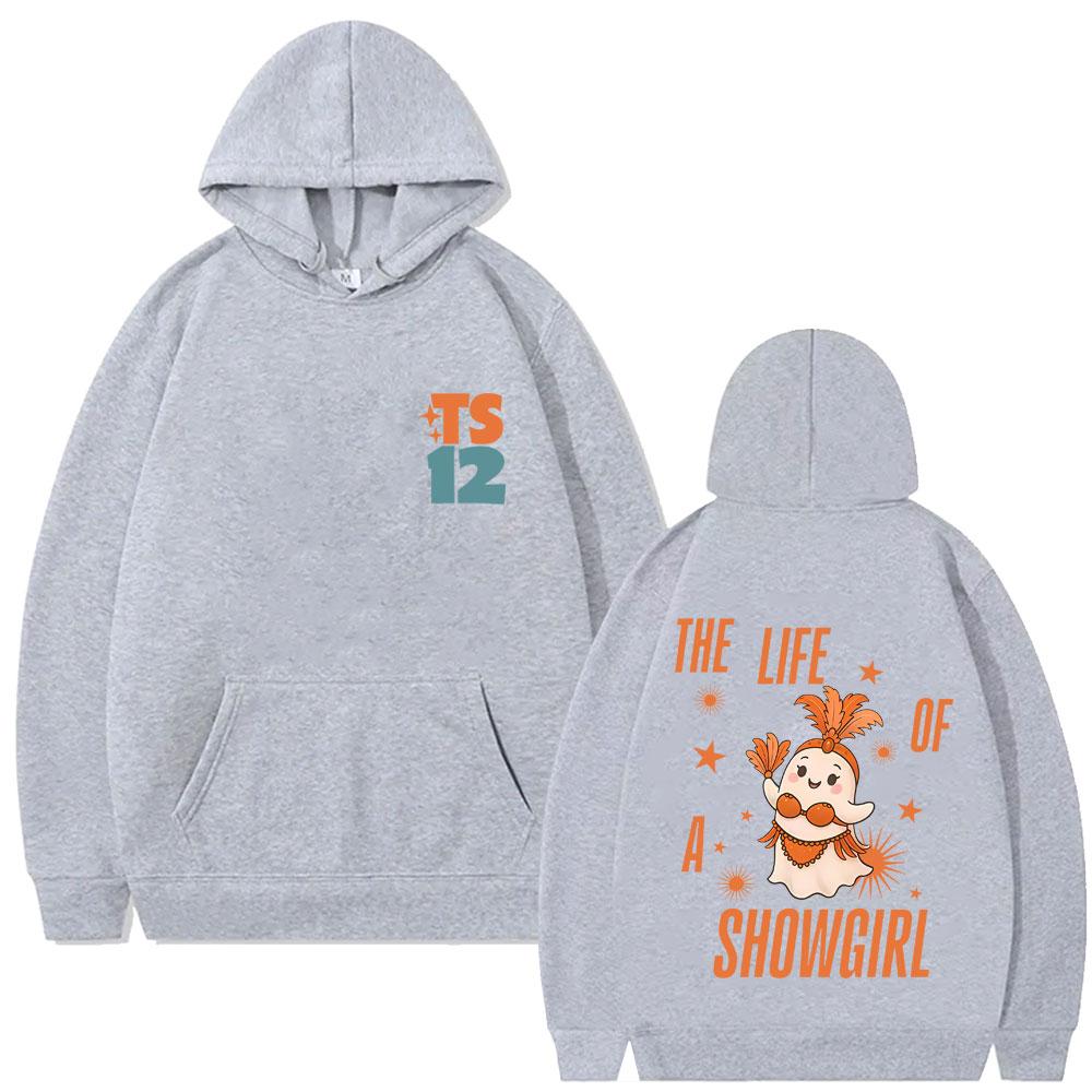 The Life of A Showgirl Album Graphic Hoodie Fans Gift Men Women Fashion Casual Fleece Pullover Male Cool Streetwear