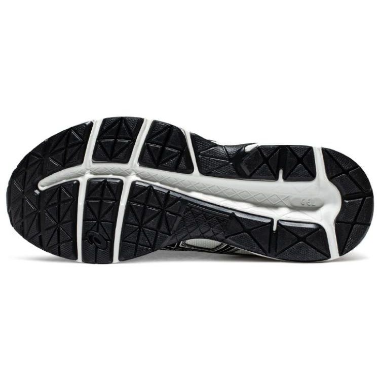 Asics Gel-Contend 4 Double Layer Comfortable Shock Absorption Wear-Resistant Breathable Low-Top Running Shoes Women sneaker Silver Black 1012B732-103
