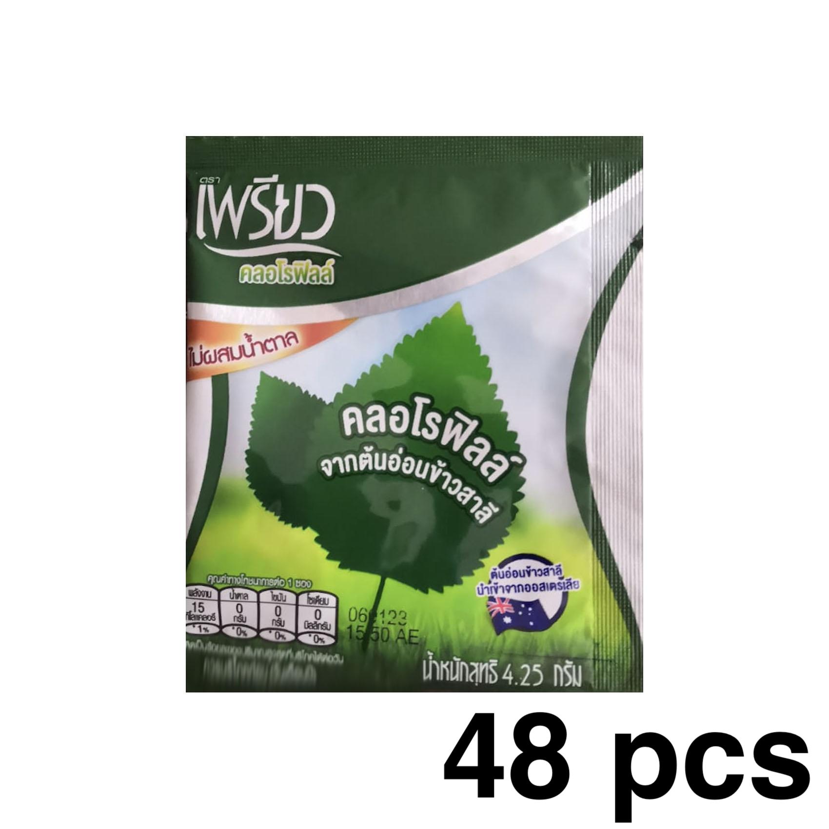 

Preaw Instant Хлорофилл Пищевая добавка Порошок 48 pcs (pack)