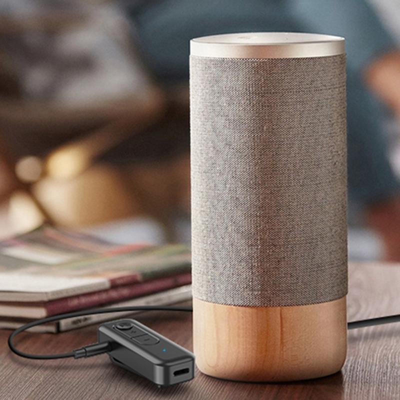 Double Function Bluetooth-compatible 5.3 Transmitter Receiver 2400Mhz 1200Mbps for Fast Wireless Auditory Connection