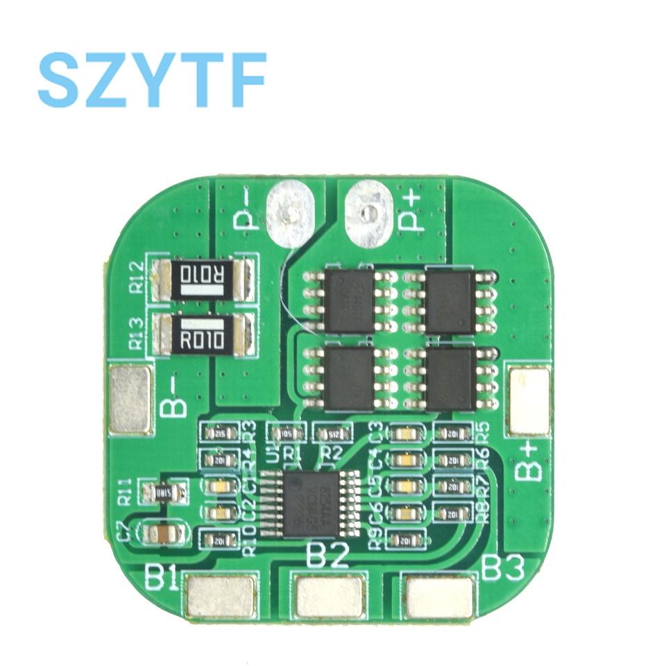 4S 20A 14.8V 16.8V BMS Lithium Battery Protection Board 18650 Li-ion LiCoO2 LiMn2O4 Battery Protection PCB PCM Module 1-5PCS