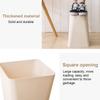 Mini Wastebaskets Trash Can Square Desktop Dustbin Garbage Can Paper Basket Household Cleaning Storage Box for Home Office Bins