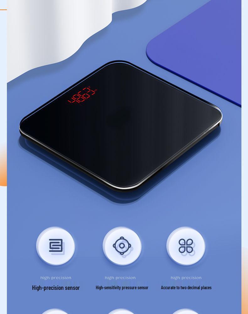 Wiederaufladbare Haushalts-Elektronikwaage mit hoher Präzision, langlebig und kompakt mit kostenlosem Versand