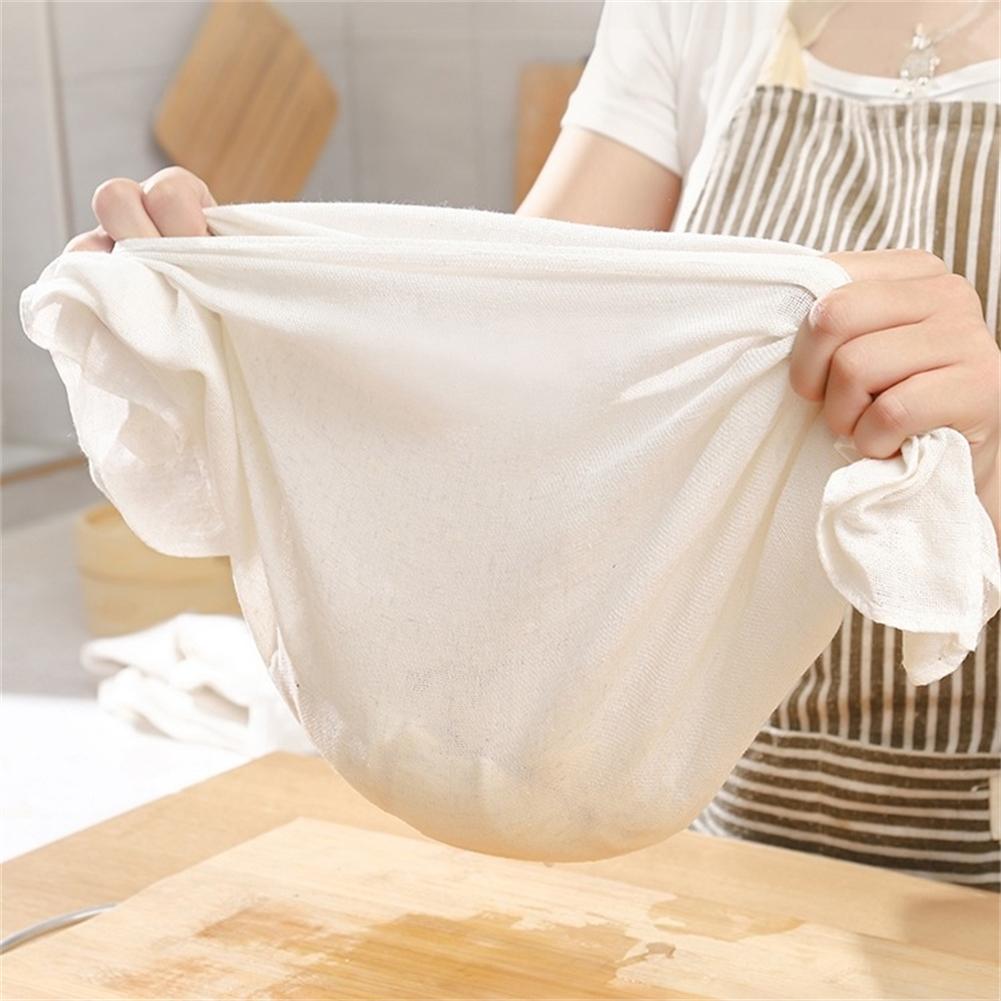 3Pcs Cheese Cloth Cotton Fabric Filter Cloth For Cooking Strainer 90x90cm Tool For Straining Soups For Preparing Nut Milk