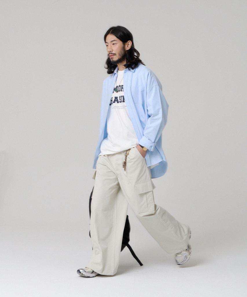 Beobeulpiseu Oversized Oxford Shirt_2 Colors