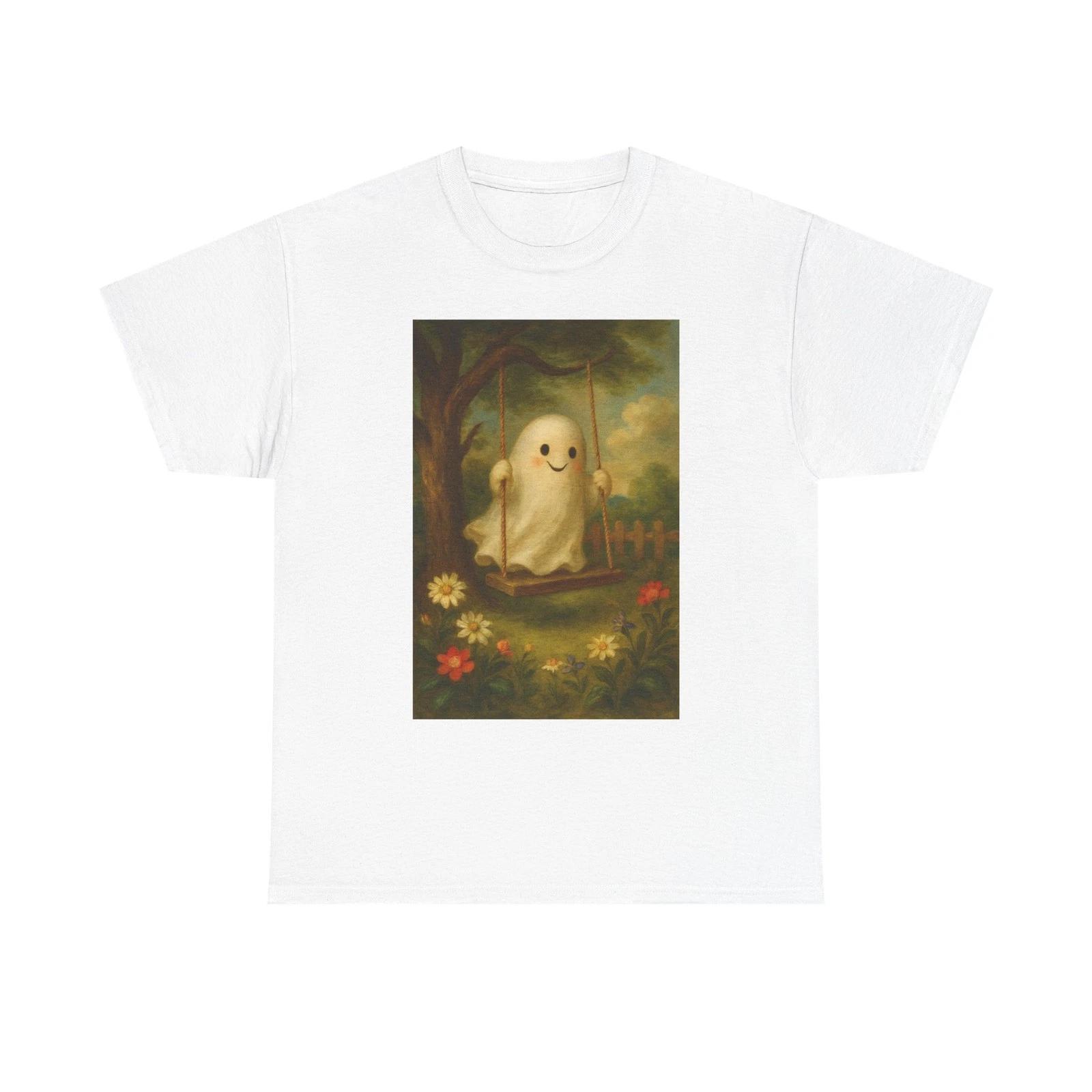 

Unisex Cute Ghost Graphic T-Shirt Unisex XL