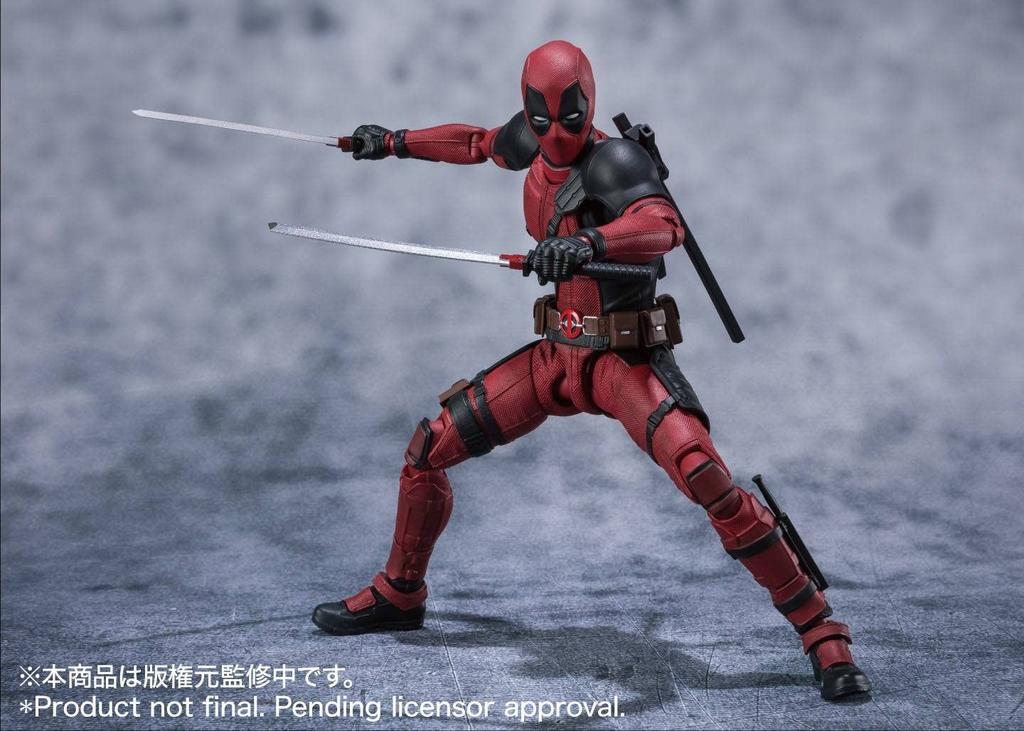 TAMASHII NATIONS MARVEL Deadpool approximately 155mm painted movable figure BAS62114 S.H.Figuarts PVC&ABS
