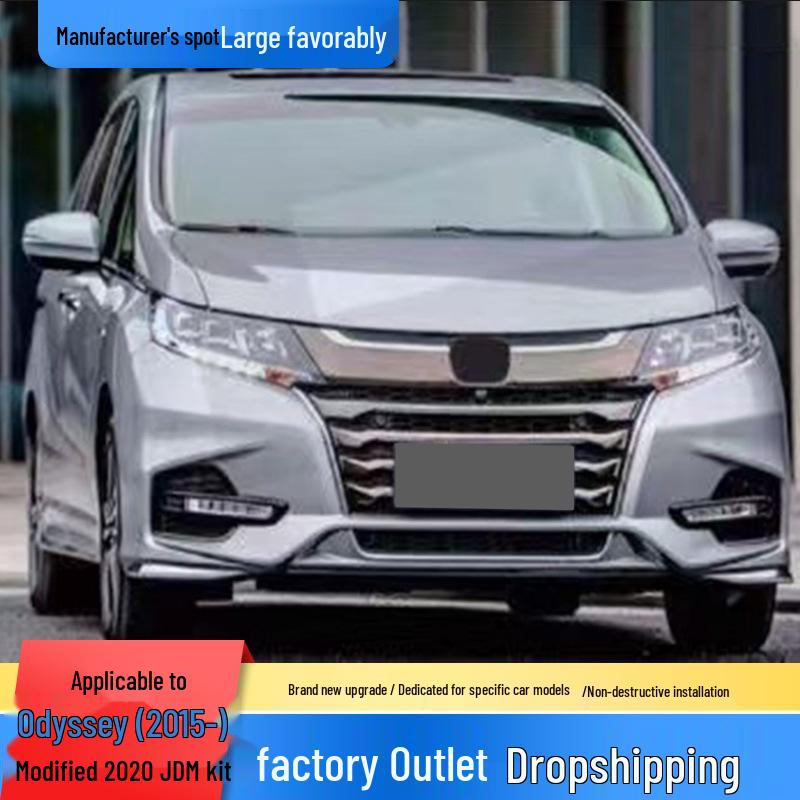Wide Body Front Bumper Kit for 2015 Odyssey Japanese Spec Modification 20