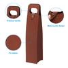 1/2pcs Wine Gift Bag Wine Bag Reusable Leather Wine Tote Carrier Wine Bottles Portable Champagne Gift Bags for Party Wedding