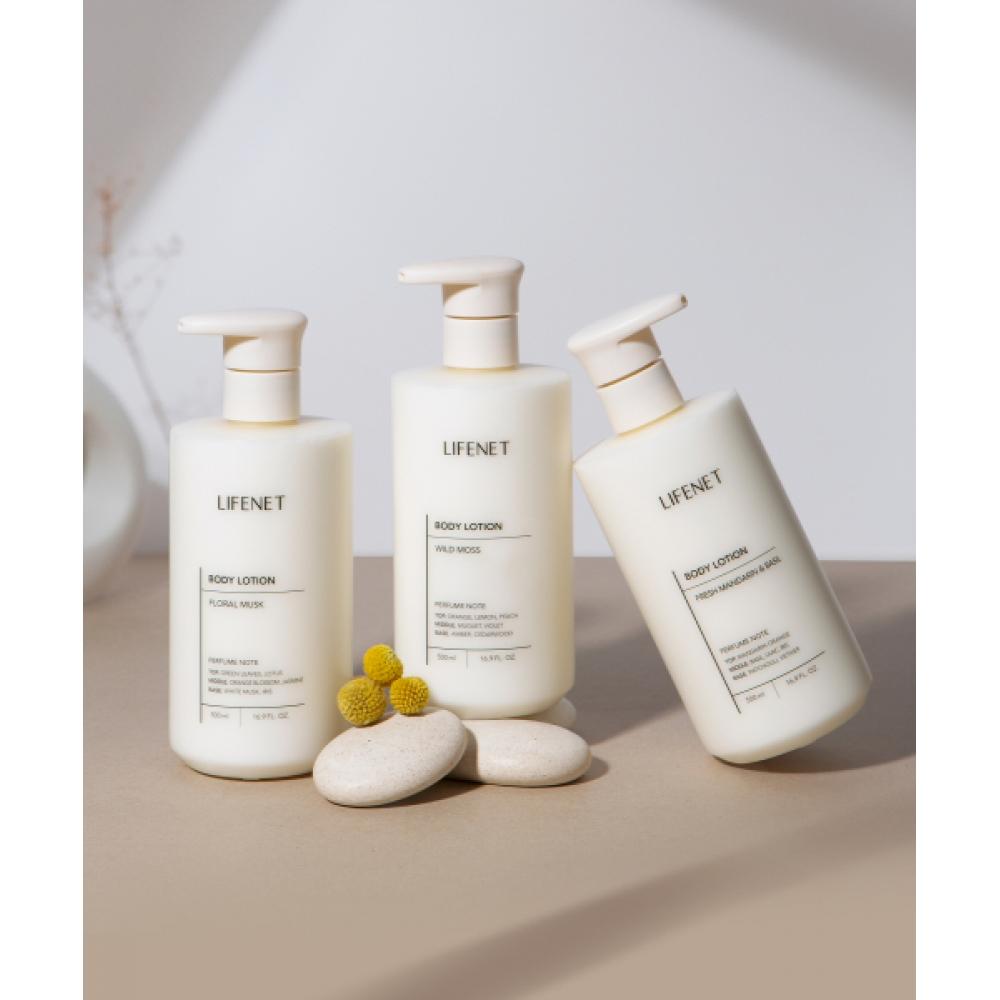 Lifenet [Pack de 2] Lotion Corporelle Parfumée à la Céramide 500ml