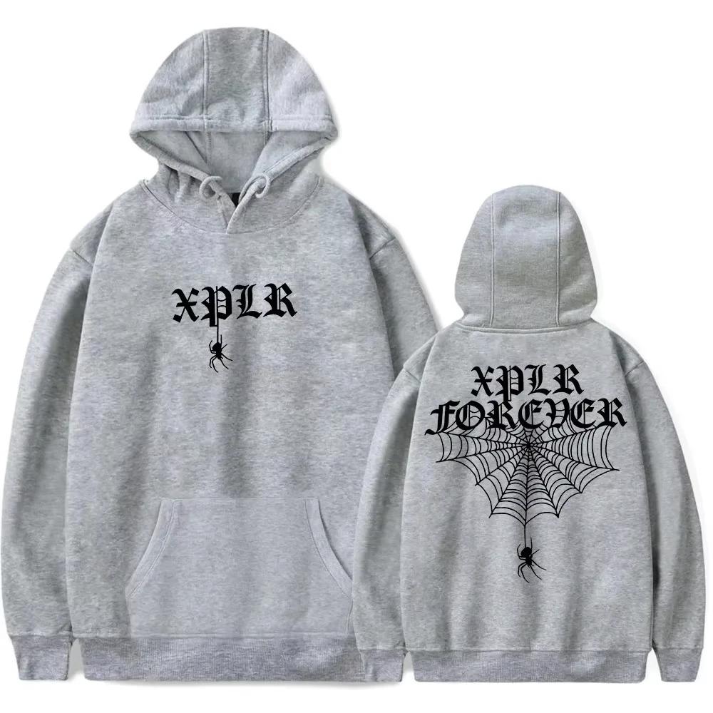 Herbst XPLR Hell Week Spider Merchandise Hoodies Herren Damen Kapuzenpullover Streetwear Langarm Pullover Kleidung Sweatshirt Hoodie Top