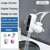 3400W No Need To Install Electric Faucet Stainless Steel Hot and Cold Dual-purpose Faucet Temperature Digital Display Water Instant Hot Water Faucet