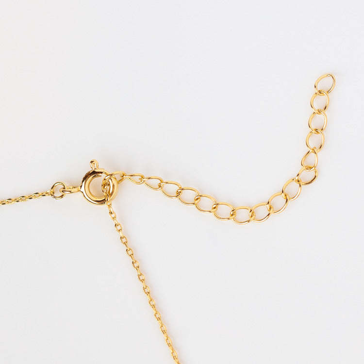 Stainless Steel Hand Painting Totem Pendant Necklace Female Butterfly Star Zircon Furnace Vacuum Electroplating 18K Gold Protection