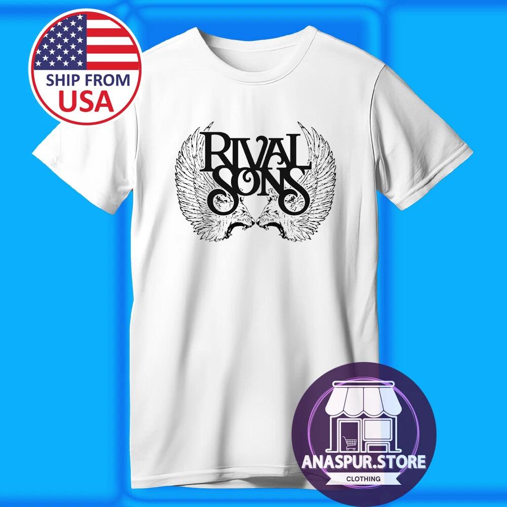 

Rival Sons Men s White Size S-5XL M