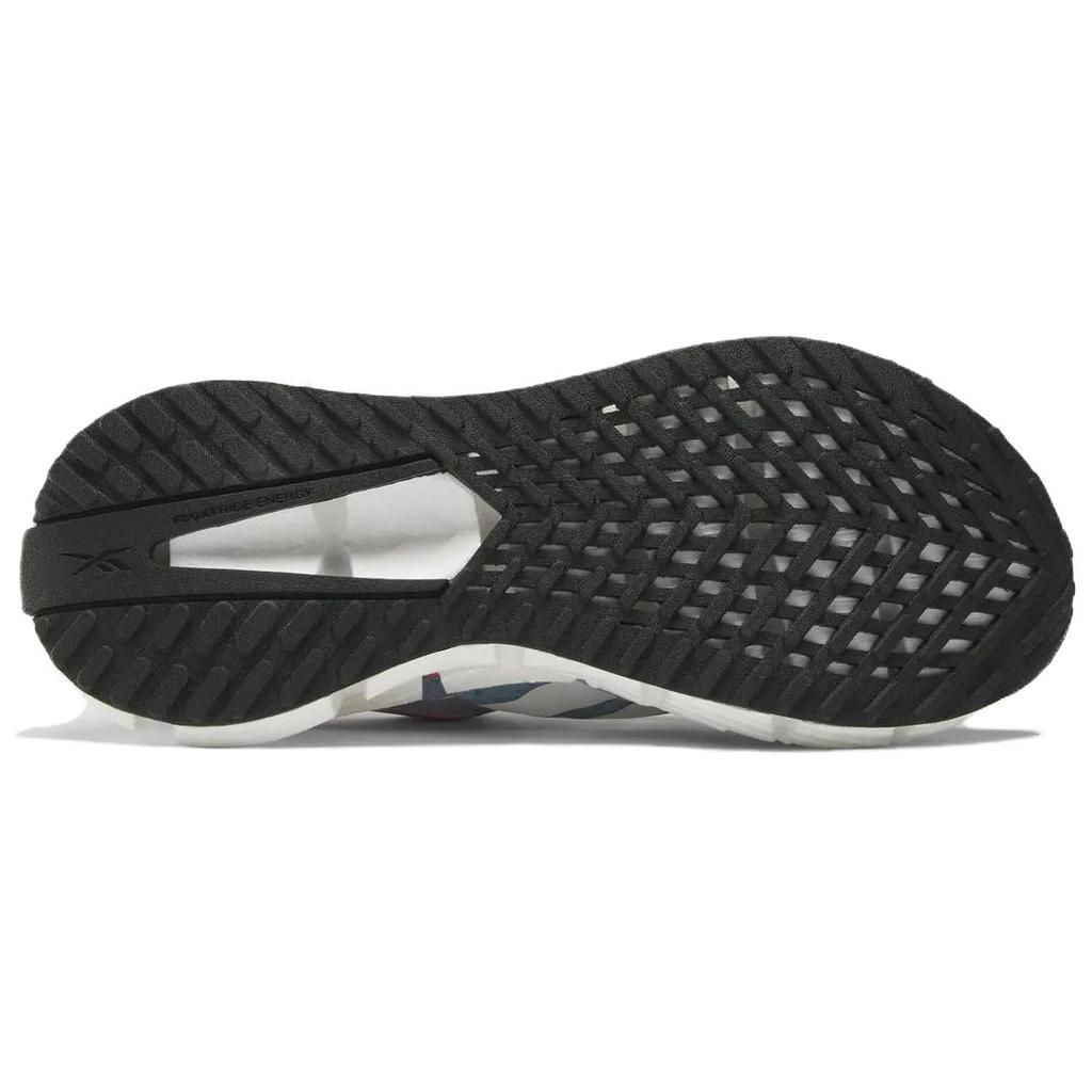 Reebok FloatZig 1 Pale Blue Orange Flare Women Sneakers Footwear-White 100206606