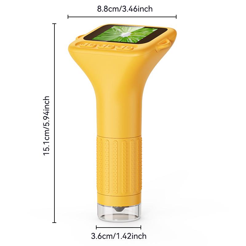 Children's Handheld Microscope for Outdoor Exploration - Portable Science Education Toy & Electronic Magnifier
