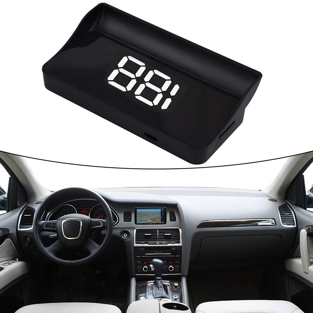 1Pcs Plug And Play Head-Up Display Big Font HUD Speed Display HUD Digital Speedometer  For All Cars