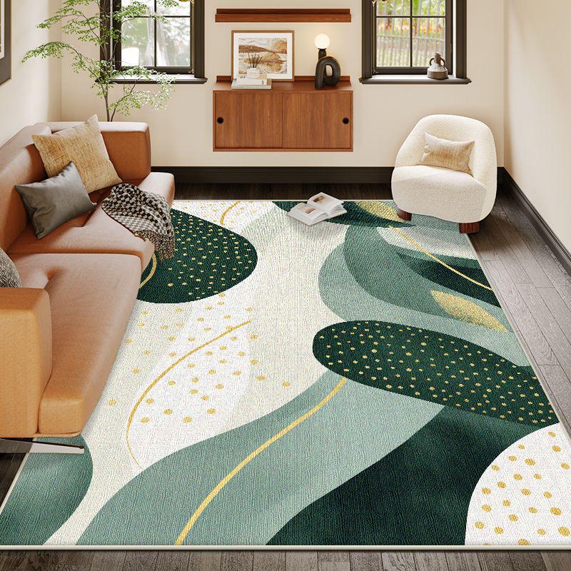

Modern Abstract Room Decoration Aesthetic Non-slip Bedroom Carpet Soft Foldable Large Living Room Rug Sofa Table Mat Washable 60*90cm