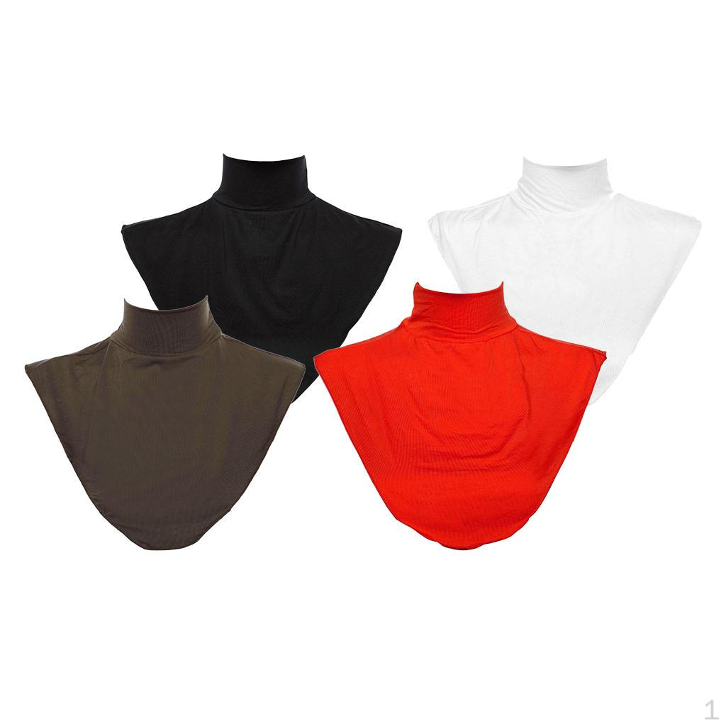 

4 шт. Модный мусульманский топ с высоким воротником из модала унисекс простой