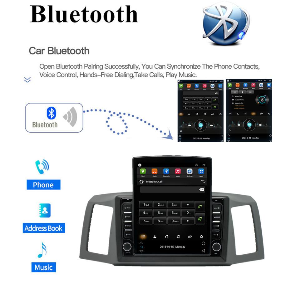 Android 11 Head Unit for Jeep Grand Cherokee Model A 2004-2007