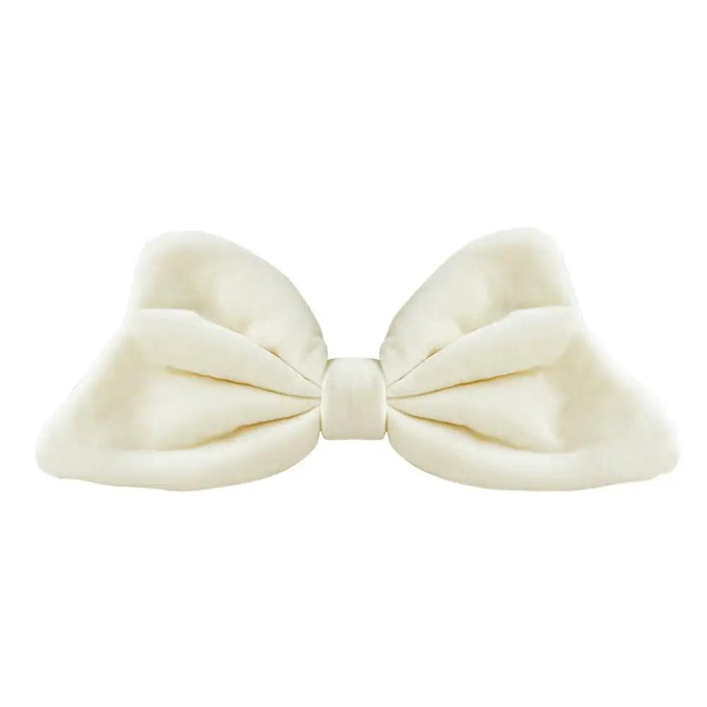 Universele Motorhelm Strik Decoratie Fluweel Elektrische Fietshelm Strikken Accessoires Schattige Strik Decoratie Meisje Vrouwen