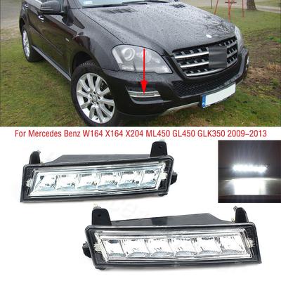 Für Mercedes Benz W164 X164 X204 ML350 ML450 GL450 GLK350 2009-2013 LED Front Stoßstange DRL Tagfahrlicht laufen Lampe Nebel
