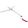 Lake Weed Cutter, Pond Aquatic Plant Cutting Tool with 1.57 m Max. Cut Width, Sharp and Heavy-Duty Steel Blades, Pond Rake with 9 m Throw Rope, for