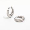 Joolim PVD 18K Gold Plated Hollow Circle Hoop Earring for Women Stainless Steel Fashion Jewelry