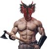 Dragon Mask Halloween Dinosaur Funny Mask Dragon Carniva Mask Dress Up Women Costume Mask For Masquerad