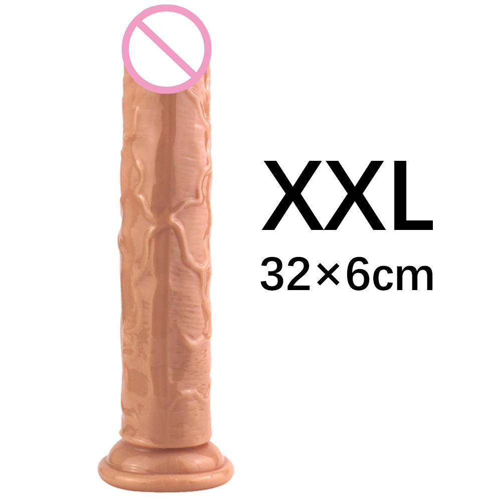 Strong Suction Cup Jelly G-spot Dildo Huge Lifelike Penis Dick Anal Female Sexy Products Sex Toys
