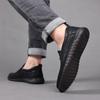 Designer Shoes Men Leather Shoes Men's Soft Cowhide Business Casual Shoes Soft Sole Men's Shoe Loafers Men Zapatos De Hombre